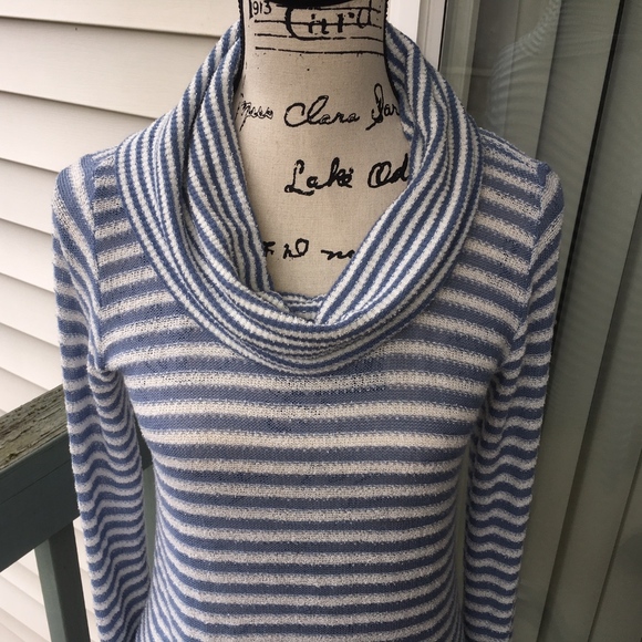 SPLENDID "Antwerp" Striped Cowl Neck Sweater - Picture 3 of 7
